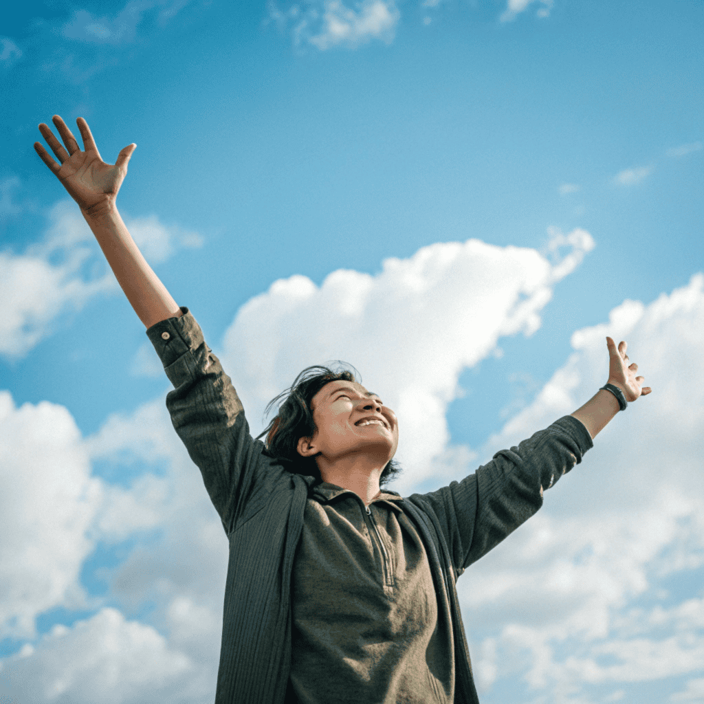 Praising God for victory